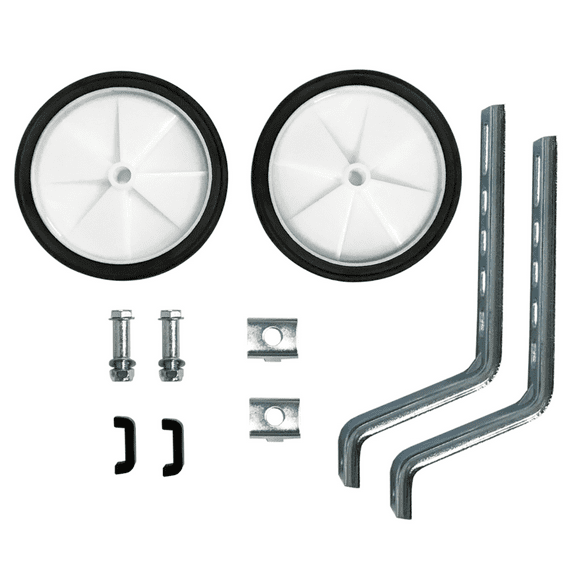 Ruedas Laterales Benotto R12 A 20 Galvanizada Blanco/negro Kids