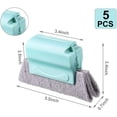 thumbnail image 4 of ENIVING 5PCS Window Cleaning Brush Groove Gap Cleaning Tools Cleaning Brush Hand-held Crevice Cleaner Tools, Corner Crevice Cleaning Brushes for Sliding Door/Shutter/Car Vents/Keyboard, 4 of 7