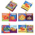 thumbnail image 3 of Juego Mental Libro de tela suave para bebés y niños, libro de dibujos animados educativos para edades tempranas, juguetes (vegetales), 3 of 8