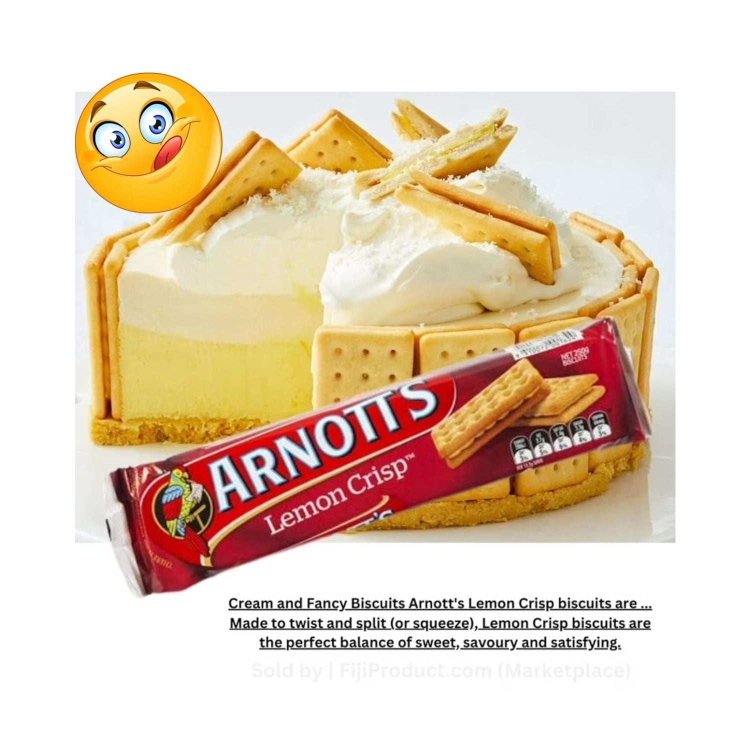 Combo Packs - Tim Tam Chocolate Biscuits – Assortment Packs - 1 Original, 1 Double Coat, 1 Chewy Caramel, 1 White, Monte Carlo Jam Biscuits & Lemon Crisp Biscuits, Great Family Treats (Value 6 Pack)