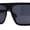 All Black, variant on Womens Chic Shield Butterfly Oversize Diva Sunglasses All Black