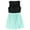 Black - blkgreen, variant on Sunnow Womens Lace Insert Shift Dress, Black, Small