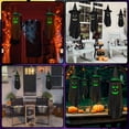 thumbnail image 6 of 2 Pack Halloween Hanging Decorations Outdoor, Hanging Spooky Ghost with Glowing Face in the Dark, Halloween Decorations Decor Outdoor Outside for Garden, Tree, Porch, Lawn, 6 of 6