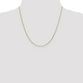 thumbnail image 4 of 14K Yellow Gold Cable Chain Styles Necklace 20 inch .95 mm Diamond-cut with Lobster Clasp 0.95, 4 of 4