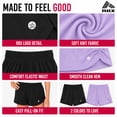 thumbnail image 4 of RBX Girls Dolphin Athletic Shorts Breathable Mesh Gym Activewear 2 Pack, 4 of 7