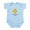 Sky Blue, variant on CafePress - Social Studies Chick Infant Bodysuit - Baby Light Bodysuit, Size Newborn - 24 Months