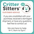 thumbnail image 5 of Critter Sitters Deep Blue 4-Wheel Pet Stroller for Small Animals with Scratch Resistant Breathable Mesh Windows, 5 of 13