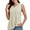 Oatmeal, variant on FIUFY Womens Tank Tops Summer Casual Sleeveless Cute Twist Knot Shirt Blouse Tunics