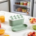 thumbnail image 6 of Food Grade Popsicle Mold with Lid, Reusable Ice Maker Tray for Homemade Frozen Treats, Fruit Puree, Yogurt, and Pudding, Easy Release Silicone Bar Mold for Freezer, 6 of 6