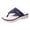A-Blue486, variant on Womens Thong Platform Slides stylish Stitch Lightweight Slip On Ladies Sandals Summer Outdoor Pool Daily Casual Sandals
