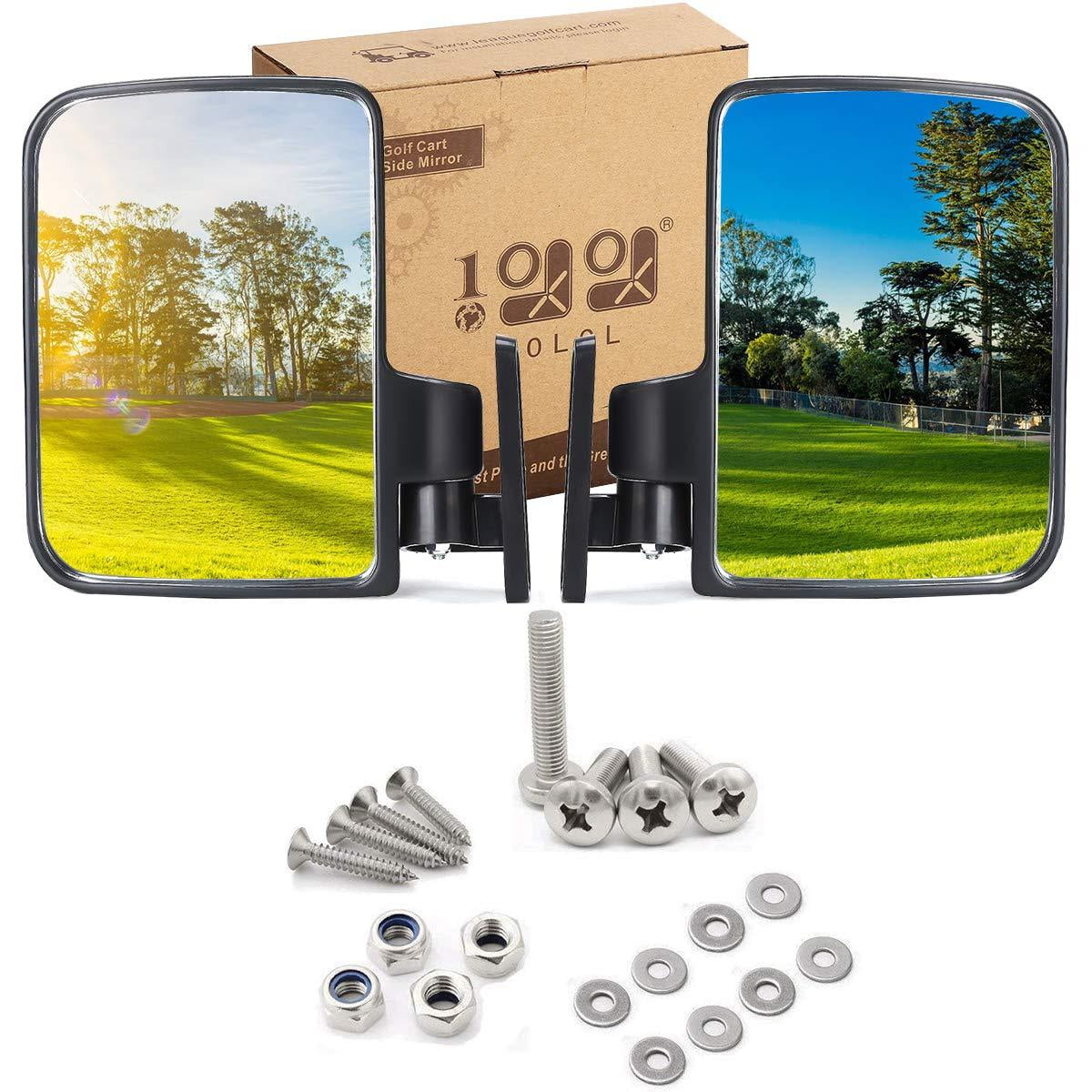 10l0l. golf cart generic side mirrors for ezgo club car yamaha and