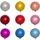 thumbnail image 4 of Globo de película de aluminio, globo redondo 4D, decoración para bodas, fiestas de cumpleaños, globo de papel de aluminio, 4 of 6