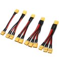 thumbnail image 2 of Xt60 1 To 2 1 To 3 Parallel Battery Connector Male/Female Cable Dual Extension Y Splitter Silicone W, 2 of 5