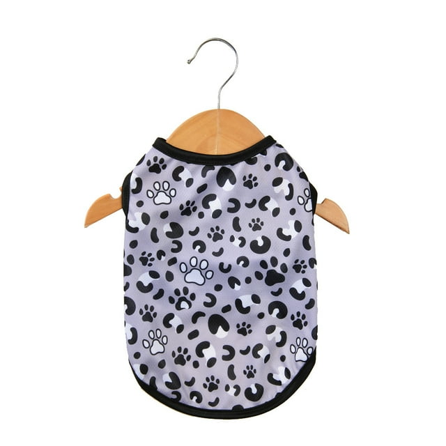 Xiao Hua Chaleco transpirable para perros y gatos, sudadera para cachorros, ropa para perros, abrigos para perros pequeños, medianos y gatos, talla S, A59