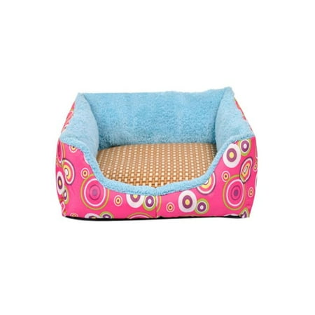 OkrayDirect Small Medium Large Size Pet Dog Cat Sleeping Mat Pad Summer Cooling Cushion (Best Medium Sized Dogs For Pets)