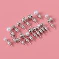 thumbnail image 1 of Raindrops 9Pares Pendientes De Perla Y Brillantina Para Eventos Y Reuniones Especiales, 1 of 2