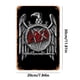 thumbnail image 5 of Placa Metal Vintage Slayer Band Pintura Hierro Rectangular Arte Del 20x30cm, 5 of 9