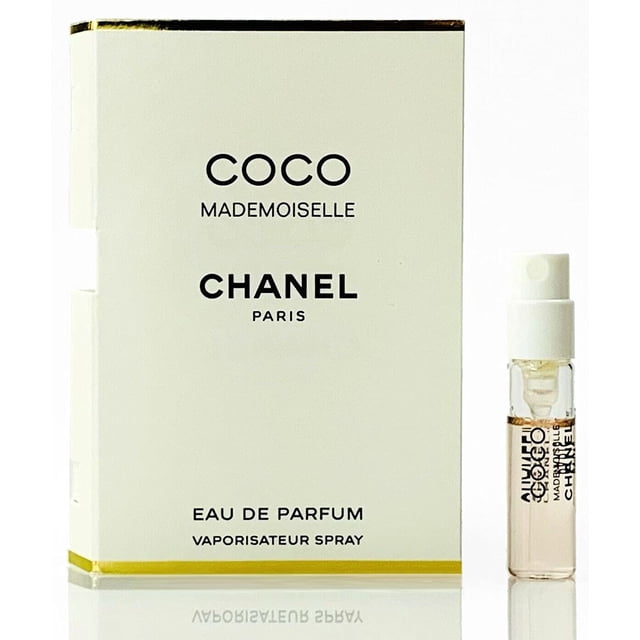 Perfume CHANEL COCO MADEMOISELLE Edt en aerosol, vial sobre cartulina, tamaño mini
