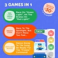 thumbnail image 4 of Move2Play, Red Light Green Light Game with Motion Sensing | Family Fun & Birthday Party Games | Gift for Kids, Preschool, & Toddlers Ages 2, 3, 4, 5, 6, 7+ Year Olds | Travel, Indoor, Outdoor, 4 of 6