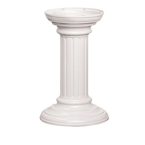 Salsbury Industries 3396WHT Regency Decorative Pedestal Cover - Tall  - White
