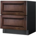 thumbnail image 2 of Summit 30-Inch 5.42 Cu. Ft. 2-Drawer All-Refrigerator - Custom Panel - SPR3032DPNR, 2 of 2