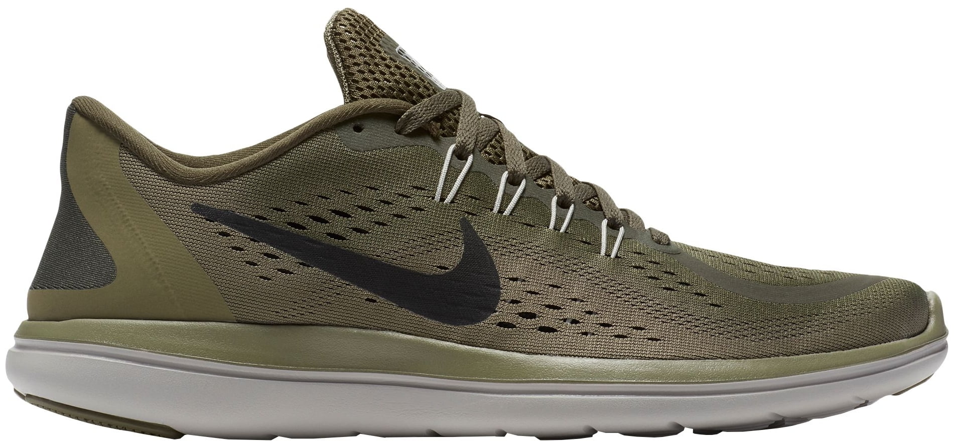 Nike Men's Flex 2017 RN Running Shoes (Green, - Walmart.com