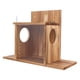 thumbnail image 5 of Comedero para hámster de exterior Comedero para ardillas de madera Caseta para ardillas Caja de alimentación para hámster de jardín Casa para ardillas Comedero para ardillas de exterior, 5 of 6