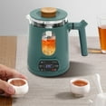 thumbnail image 4 of Temperature Control Electric Tea Kettle, 600W Electric Kettle 140℉ Water Warm Water Boiler & Heater 27oz Multi-functional Electric Teapot w/Digital Display Green, 4 of 21