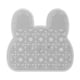 thumbnail image 2 of Alfombrilla antideslizante de silicona para depuradores de pies – Limpiador exfoliante de spa limpiador de pies, base de succión, uso sin manos en baño, 2 of 6