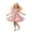 Pink, variant on XINXIAOO Girl's Summer Dress Ruffled Tiered Party Dress High Waist Ruched A Line Casual Dress Girls Outfit, Size 2T-7Y
