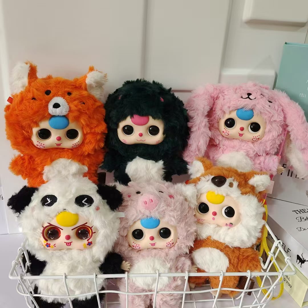 ぬいぐるみ Baby Three Big Cute Plush Pendant Blind Baby three -Big cute plush pendant blindbox – Carmichael POPSHOP