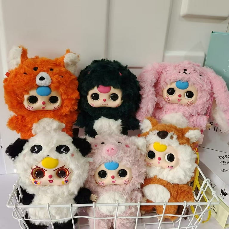 Baby Three Ocean Series Plush Blind Box Trendy Toy Pendant Cute