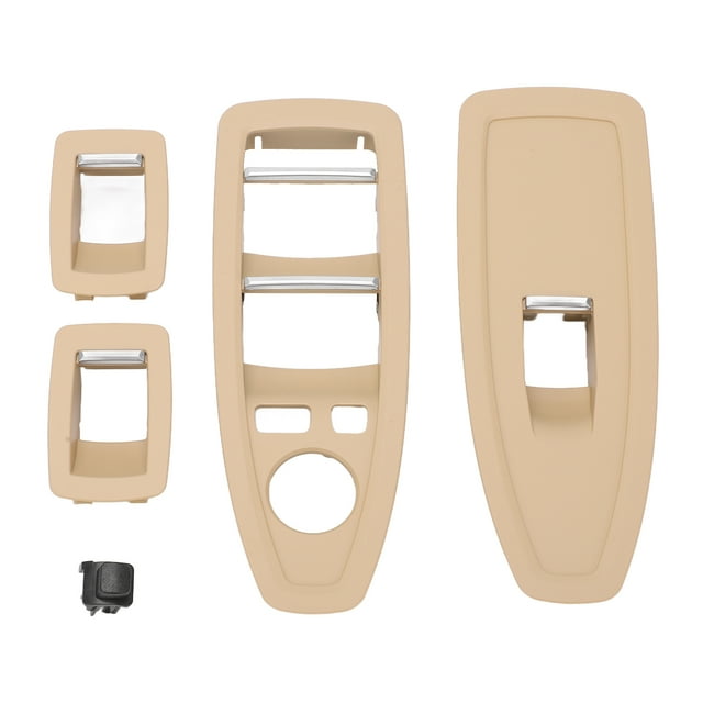 Car Switch Button Panel Trim Cover Replacement for 1 3 4 Series F20 F30 F31 2012‑2019Beige