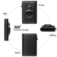 thumbnail image 2 of LOUEBICA Slim Smart Mens Wallet Card Holder Minimalist Leather Front Pocket Wallet RFID Blocking Pop Up Aluminum Case Credit Card Wallet, 2 of 7