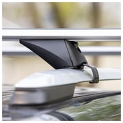 Elevate Outdoor 55 Aluminum Cross Bars with 200 lb. Capacity and Lockable Design