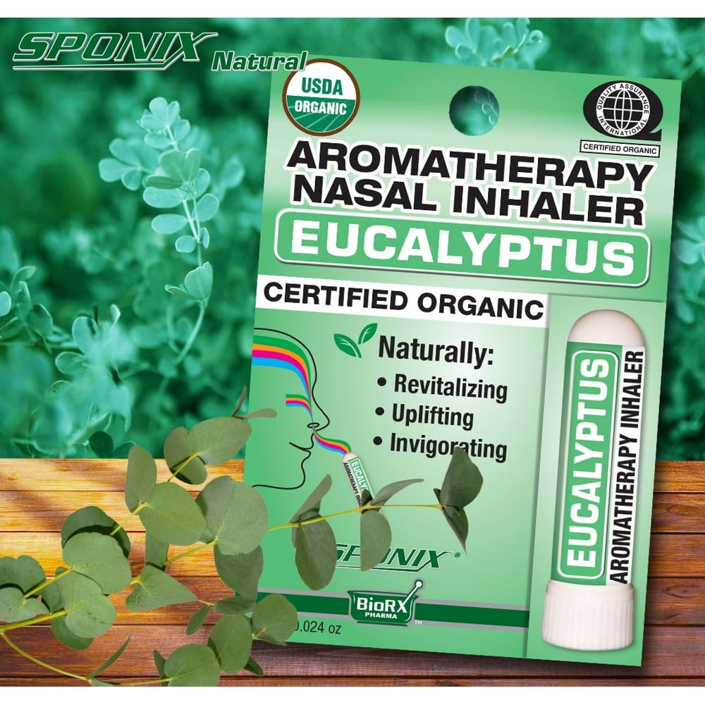 Nasal Inhaler Aromatherapy Eucalyptus Made with 100 Pure Therapeutic