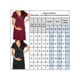 thumbnail image 2 of LilyLLL Womens Maternity Solid Lace V-Neck Nursing Wrap Dress, 2 of 3