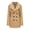 Khaki, variant on British Men Mid-length Long Sleeve Woolen Coat