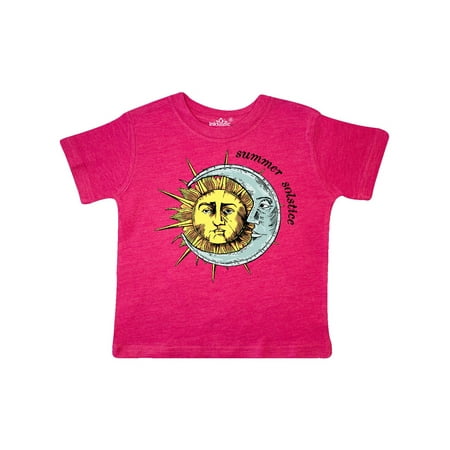 

Inktastic Summer Solstice Sun and Moon Gift Toddler Boy or Toddler Girl T-Shirt