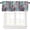 Boho-1, variant on Boho Floral Kitchen Valance Curtains, Vintage Paisley Print Home Decor Short Drapes for Bedroom Living Room Cafe Rod Pocket Window Treatment 1 Panels Set 54 W x 18 L Inch