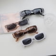 thumbnail image 2 of Gafas De Sol ovaladas Vintage para mujer, lentes rectangulares, pequeñas, elipse, UV400, 2 of 4