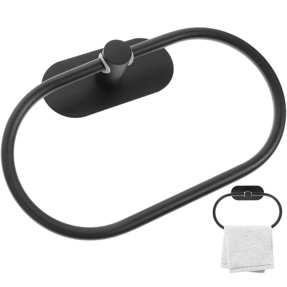 ITSELFER Towel Ring Bathroom Hand Towel Rack Stainless Steel Round Towel Holder Towel Hanger