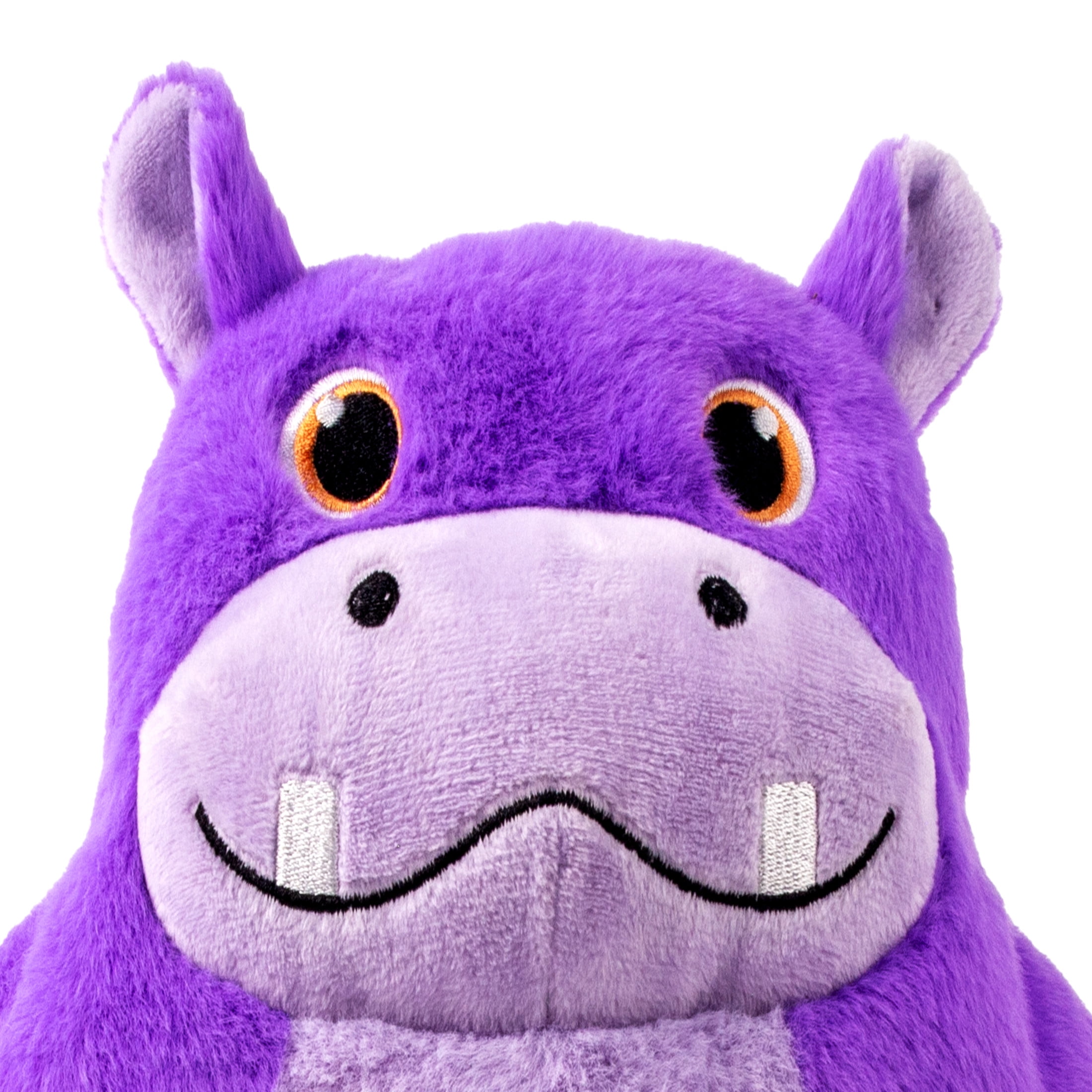 KONG® Snuzzles Chewable Squeaky Toy Hippo Extra Large (1 Pack)