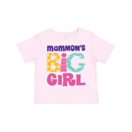 

Inktastic MomMom s Big Girl Gift Toddler Toddler Girl T-Shirt