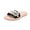 Black, variant on Women's Pearl Slide Sandals Flat Slip-On Open Toe Summer Beach Shoes Elegant Beaded Dressy Mules for Wedding, Party & Casual Wear Beige 8.5(41)