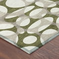 thumbnail image 3 of Addison Rugs Chantille Indoor/Outdoor Contemporary Abstract Olive Machine Washable Rectangle Rug, 5' x 7'6", 3 of 7