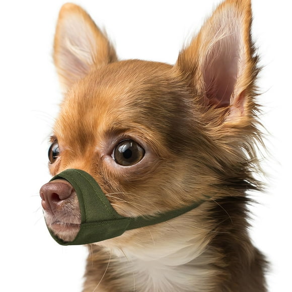 Bozal para Perro Mayerzon XS para Hocico Corto, Tela Suave, Pequeño