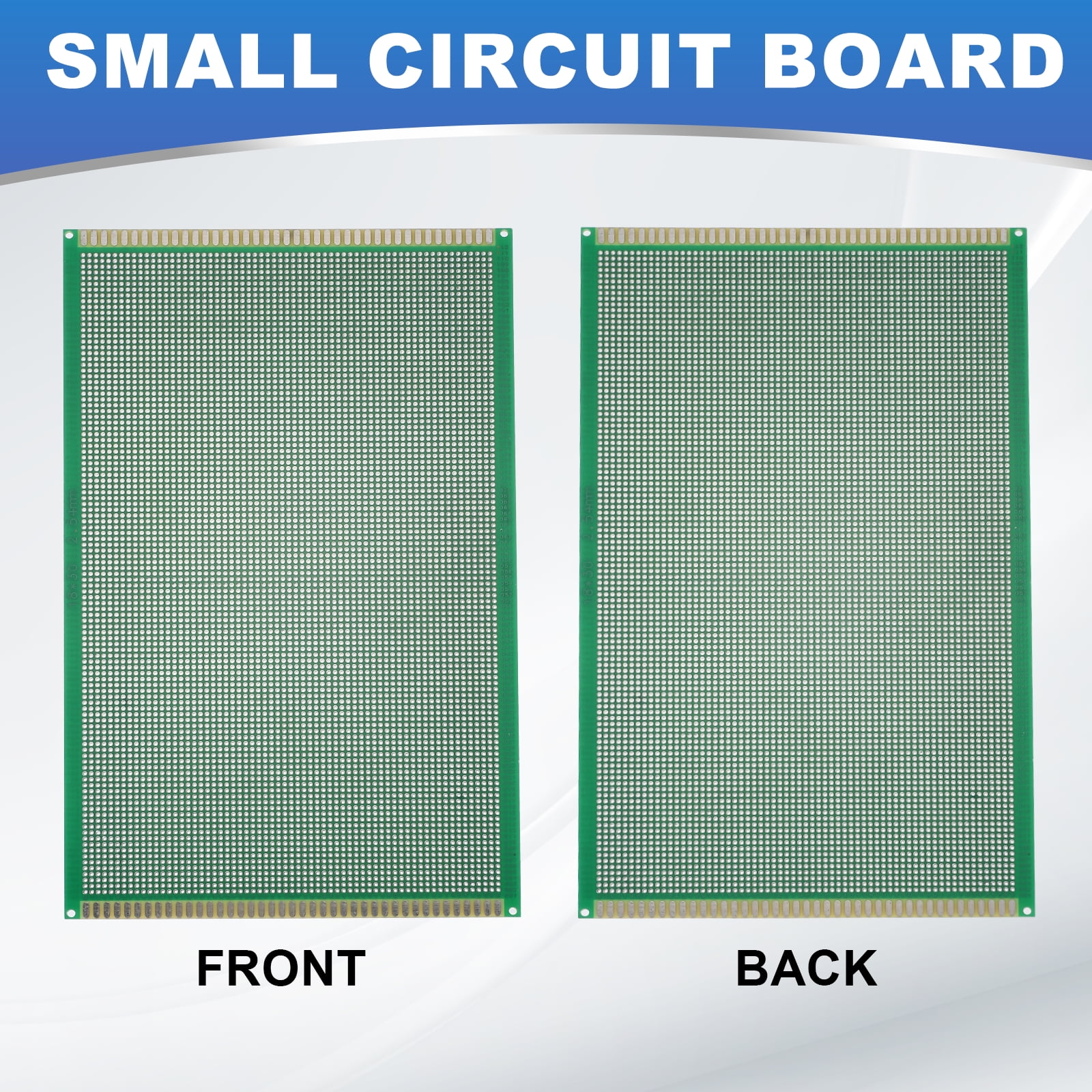 Uxcell 3Pcs Breadboard Solderable 300mm x 180mm Green Circuit PCB Board Double Sided Tin-Plated PCB Prototype Board for Electronics Prototyping, DIY Circuits Projects
