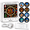 C, variant on Christmas Magnetic Music Player with 9 NFC Mini Records, 256MB Custom MP3 Audio Player for Refrigerator, Personalized Voice Message Music Box with USB Cable, Holiday Gift