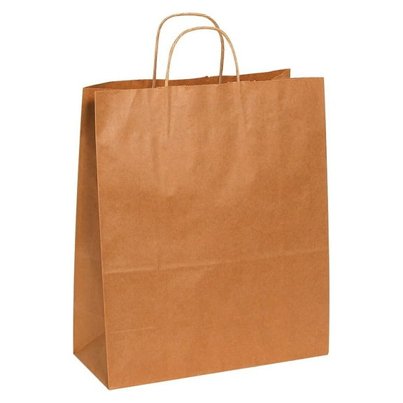 Partners Brand Paper Bag,13x6x15 3/4",PK250 BGS105K